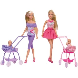 Купить Кукольный набор Штеффи с ребёнком Simba 5733067 в интернет-магазине Детский Крым