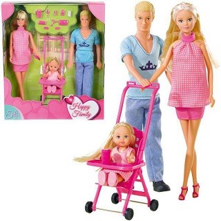 Купить Кукольный набор Семья куклы Штеффи Simba 5733200 в интернет-магазине Детский Крым