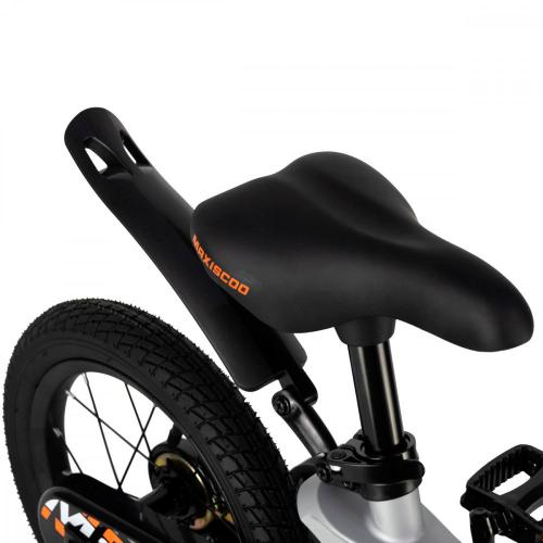 Велосипед детский Maxiscoo Space Стандарт Плюс 14'' 2024 Maxitoys MSC-S1433 серый жемчуг фото 4
