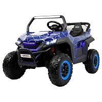 Детский электромобиль Spider 4WD RiverToys T777TT синий