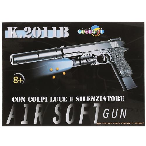 Игрушечный пистолет Airsoft Gun K2011-B Играем вместе 1B00082 фото 3