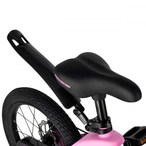 Велосипед детский Maxiscoo Cosmic Стандарт 16'' 2024 Maxitoys MSC-С1631 розовый матовый фото 4