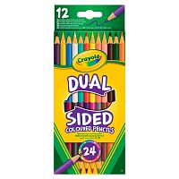 Набор из 12 двухсторонних карандашей Crayola 68-6100