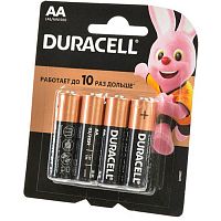 Батарейки Duracell Basic LR6 MN1500/А316/AA 4шт