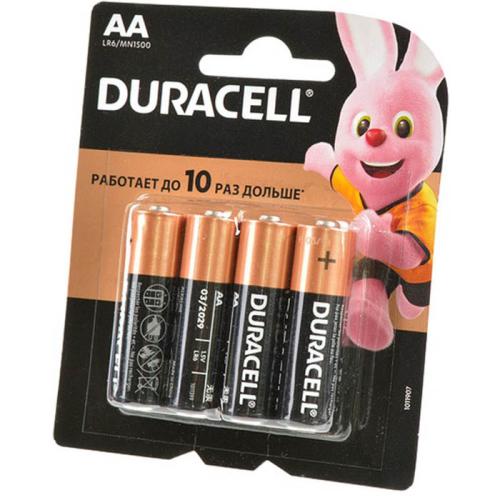 Батарейки Duracell Basic LR6 MN1500/А316/AA 4шт